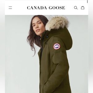 Canada Goose Women’s Shelburne Parka - military green, L